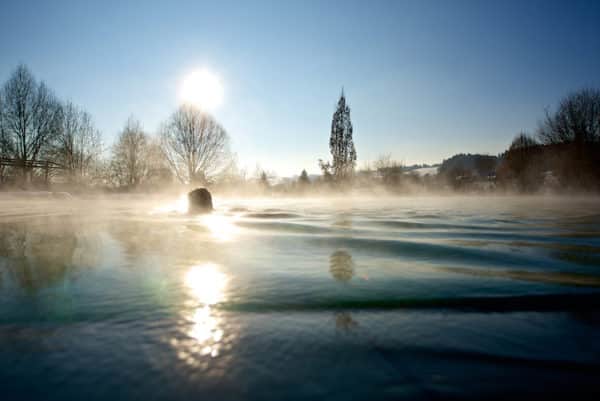 Das Hotel Tannenhof im Westallgäu bietet in dem großen SPA-Bereich garantiert Entspannung pur.