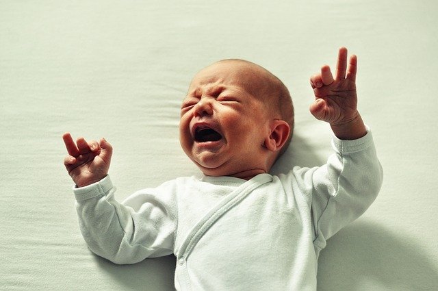 Wenn Baby nicht aufhören zu schreien kann es auch das KiSS-Syndrom sein.